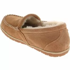 Minnetonka Moccasins Minnetonka Tempe Slippers - Womens Tan -Rogan‘s Shoes shop MN 40121 TAN3