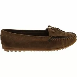 Minnetonka Moccasins Minnetonka Kilty Slippers - Womens Dusty Brown