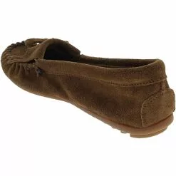Minnetonka Moccasins Minnetonka Kilty Slippers - Womens Dusty Brown -Rogan‘s Shoes shop MN 403 DST3