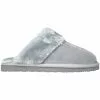 Minnetonka Moccasins Minnetonka Chesney Slippers - Womens Ice Grey