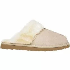 Minnetonka Moccasins Minnetonka Chesney Slippers - Womens Stone