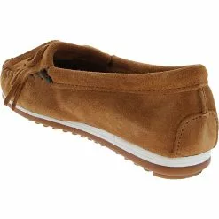 Minnetonka Moccasins Minnetonka Kilty Plus Slippers - Womens Tan -Rogan‘s Shoes shop MN 4302 TAN3