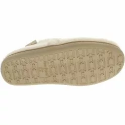 Minnetonka Moccasins Minnetonka Dina Slipper Slippers - Womens Cream -Rogan‘s Shoes shop MN 44001 WHT4