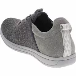 Minnetonka Moccasins Minnetonka Eco Anew Walking Shoes - Womens Grey -Rogan‘s Shoes shop MN 61049 GRY3