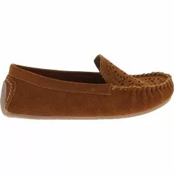 Minnetonka Moccasins Minnetonka Sophia Slippers - Womens Brown