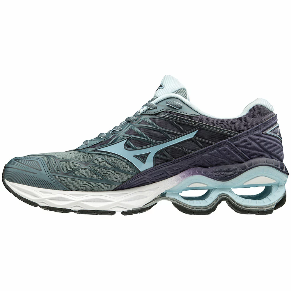Mizuno Wave Creation 20 Running Shoes - Womens Graphite Cool Blue 3 Mizuno Wave Creation 20 Running Shoes - Womens Graphite Cool Blue - Image 3