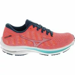 Mizuno Wave Rider 25 Womens Running Shoe Red