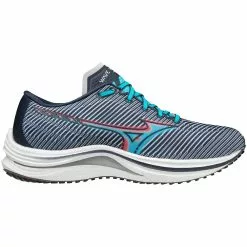 Mizuno Wave Rebellion Running Shoes - Womens India Ink Scuba Blue