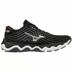 Mizuno Wave Horizon 6 Running Shoes - Womens Black Silver