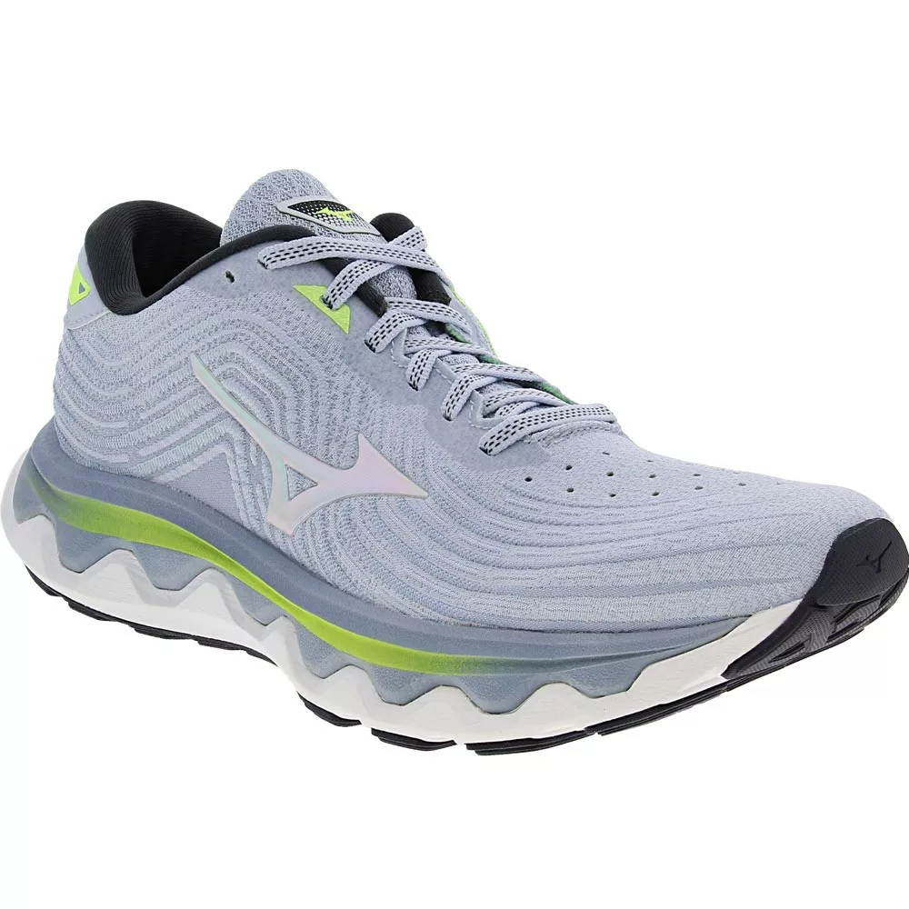Mizuno Wave Horizon 6 Running Shoes - Womens Heather White 2 Mizuno Wave Horizon 6 Running Shoes - Womens Heather White - Image 2