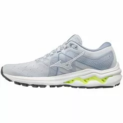 Mizuno Inspire 18 Running Shoes - Womens Heather White -Rogan‘s Shoes shop MZ 411359 HEA3