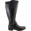 Naturalizer Jackie Wide Calf Tall Dress Boots - Womens Black