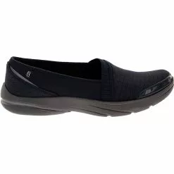 BZees Lollipop Slip On Casual Shoes - Womens Navy