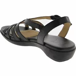 Naturalizer Nalani Sandals - Womens Black -Rogan‘s Shoes shop NA NALANI BLK3