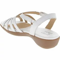 Naturalizer Nalani Sandals - Womens White -Rogan‘s Shoes shop NA NALANI WHT3