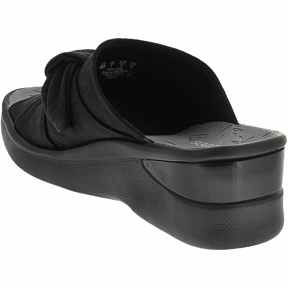 BZees Smile Sandals - Womens Black 3 BZees Smile Sandals - Womens Black - Image 3