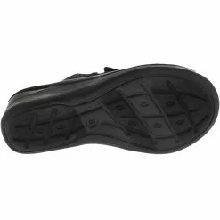 BZees Smile Sandals - Womens Black 7 BZees Smile Sandals - Womens Black -Rogan‘s Shoes shop NA SMILE BLK4