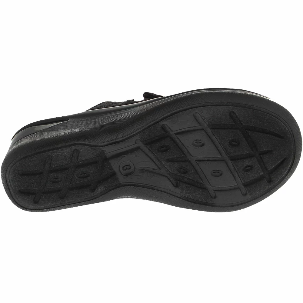 BZees Smile Sandals - Womens Black 4 BZees Smile Sandals - Womens Black - Image 4