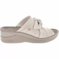 BZees Smile Sandals - Womens Winter White
