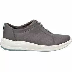BZees Take It Easy Slip On Casual Shoes - Womens Grey