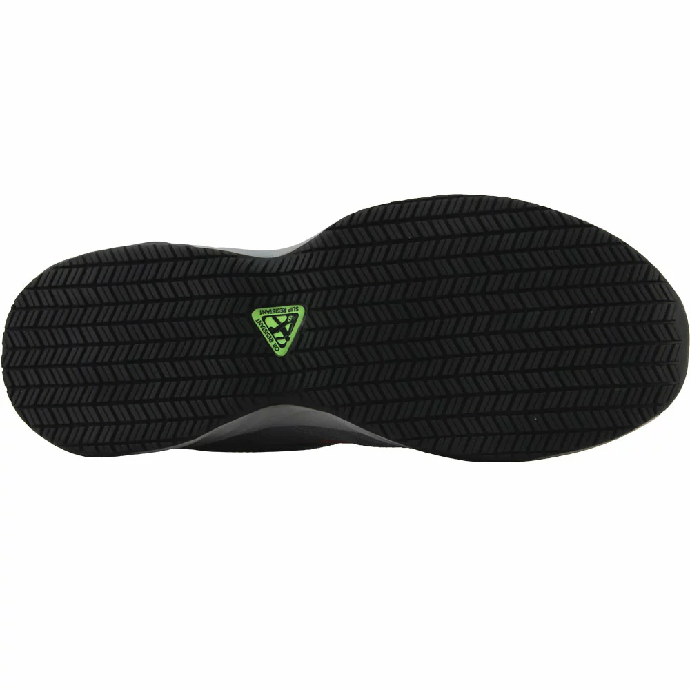 New Balance Work Suede 627 Steel Toe Work Shoes - Womens Grey Pink 4 New Balance Work Suede 627 Steel Toe Work Shoes - Womens Grey Pink - Image 4