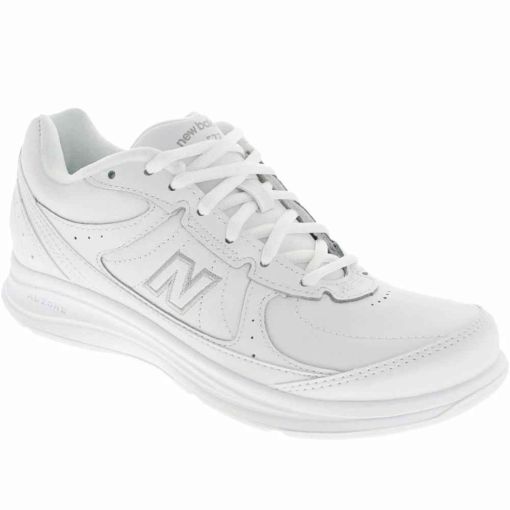 New Balance 577 Walking Shoes - Womens White 2 New Balance 577 Walking Shoes - Womens White - Image 2