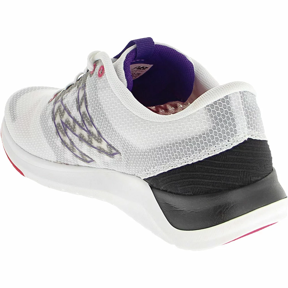 New Balance Wx 715 Rw4 Training Shoes - Womens White Pink 3 New Balance Wx 715 Rw4 Training Shoes - Womens White Pink - Image 3