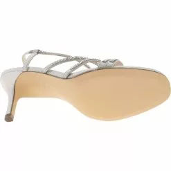 Nina Amani Prom Dress Shoes - Womens Platinum Stardust -Rogan‘s Shoes shop NE AMANI GLD4