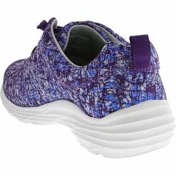 Nurse Mates Align Velocity Womens Slip On Casual Shoes Purple Metallic Crackle -Rogan‘s Shoes shop NM 0001909 PUR3
