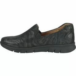 Nurse Mates Sandy Slip On Casual Shoes - Womens Black -Rogan‘s Shoes shop NM 0003291 BLK3