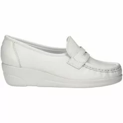 Nurse Mates Pennie Slip On Nursing Shoes - Womens White