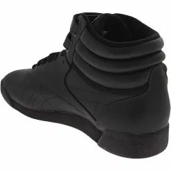 Reebok Freestyle Hi Athletic Shoes - Womens Black -Rogan‘s Shoes shop RB 70 BLK3