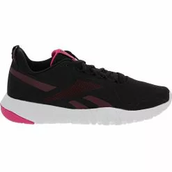 Reebok Flexagon Force 3 Training Shoes - Womens Black Maroon Purple Pink