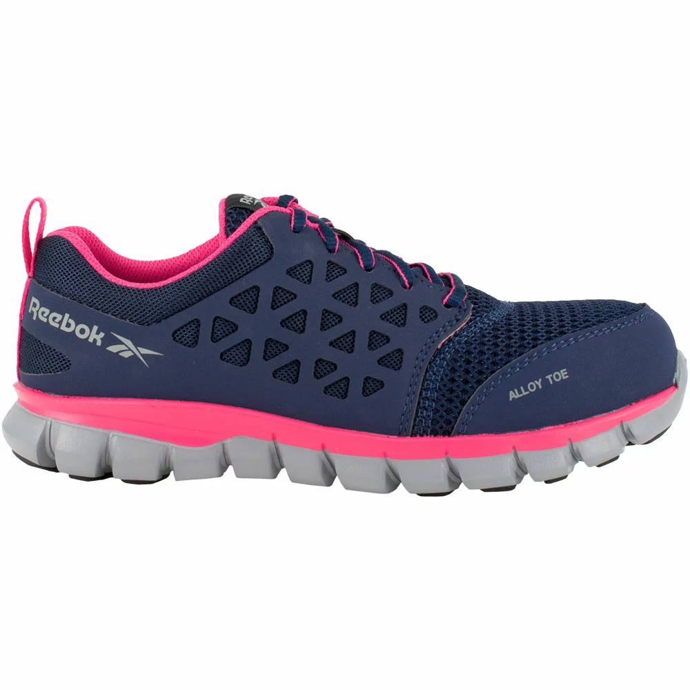 Reebok Work Rb046 Safety Toe Work Shoes - Womens Navy 1 Reebok Work Rb046 Safety Toe Work Shoes - Womens Navy