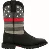 Rocky Boots Rocky Red Line RKD0089 Womens Western Boots Black