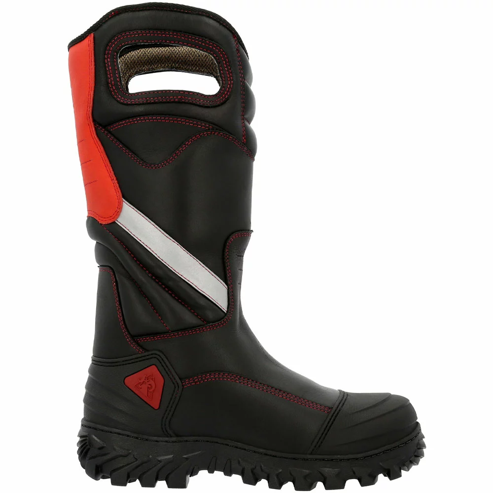 Rocky Boots Rocky Rkd0092 Composite Toe Work Boots - Womens Black Red 1 Rocky Boots Rocky Rkd0092 Composite Toe Work Boots - Womens Black Red