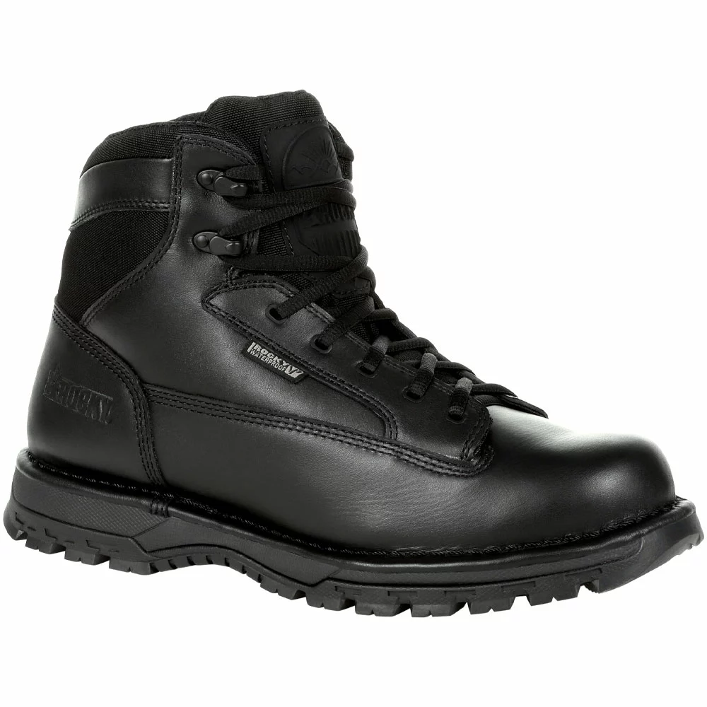 Rocky Boots Rocky Rkd0094 Non-Safety Toe Work Boots - Womens Black 2 Rocky Boots Rocky Rkd0094 Non-Safety Toe Work Boots - Womens Black - Image 2