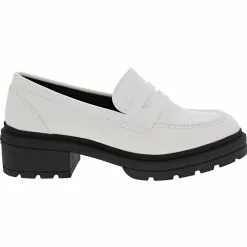 Rocket Dog Imea Slip On Casual Shoes - Womens White