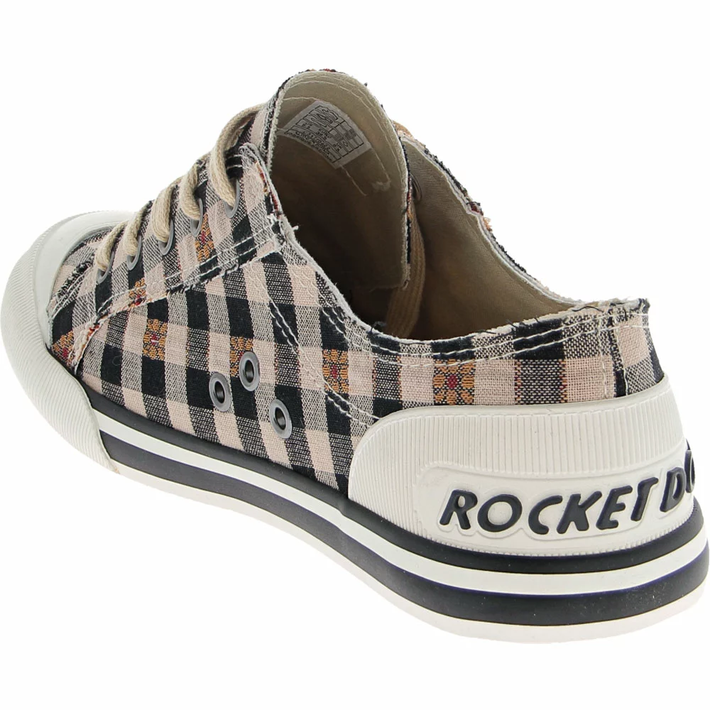 Rocket Dog Jazzin Lifestyle Shoes - Womens Brown Plaid Natural 3 Rocket Dog Jazzin Lifestyle Shoes - Womens Brown Plaid Natural - Image 3