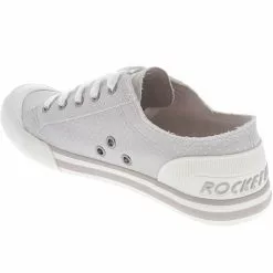 Rocket Dog Jazzin Lifestyle Shoes - Womens Grey Polka Dot 6 Rocket Dog Jazzin Lifestyle Shoes - Womens Grey Polka Dot -Rogan‘s Shoes shop RD JAZZIN CHA3