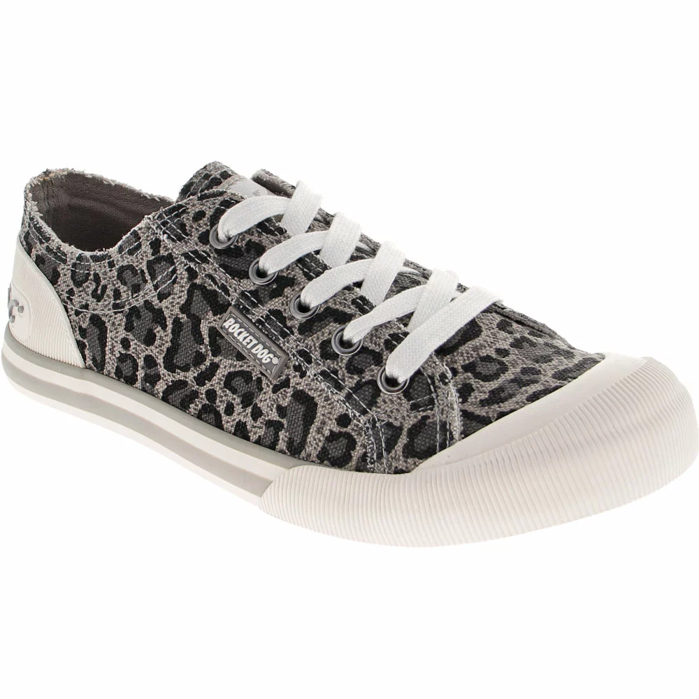 Rocket Dog Jazzin Lifestyle Shoes - Womens Grey Leopard Bounce 2 Rocket Dog Jazzin Lifestyle Shoes - Womens Grey Leopard Bounce - Image 2
