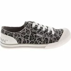 Rocket Dog Jazzin Lifestyle Shoes - Womens Grey Leopard Bounce