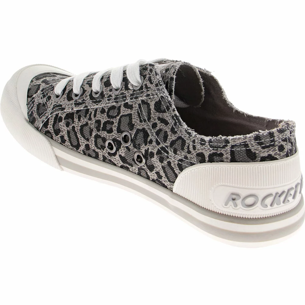 Rocket Dog Jazzin Lifestyle Shoes - Womens Grey Leopard Bounce 3 Rocket Dog Jazzin Lifestyle Shoes - Womens Grey Leopard Bounce - Image 3