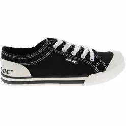Rocket Dog Jazzin Lifestyle Shoes - Womens Black Canvas
