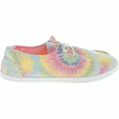 Rocket Dog Mellow Lifestyle Shoes - Womens Multi Rainbow Tie Dye