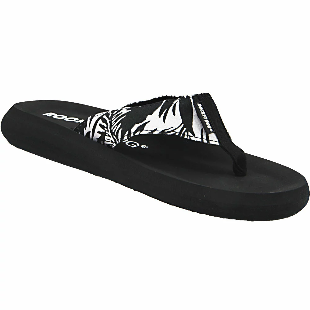 Rocket Dog Spotlight 2 Flip Flops - Womens Black 2 Rocket Dog Spotlight 2 Flip Flops - Womens Black - Image 2