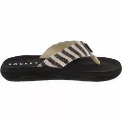 Rocket Dog Spotlight 2 Flip Flops - Womens Black White