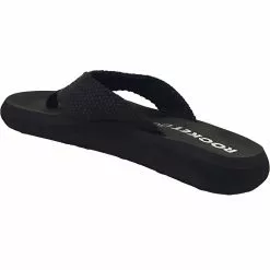 Rocket Dog Sunset 2 Flip Flops - Womens Black -Rogan‘s Shoes shop RD SUNSET2 BLK3
