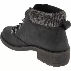 Rocket Dog Train Tall Dress Boots - Womens Black -Rogan‘s Shoes shop RD TRAIN BLK3