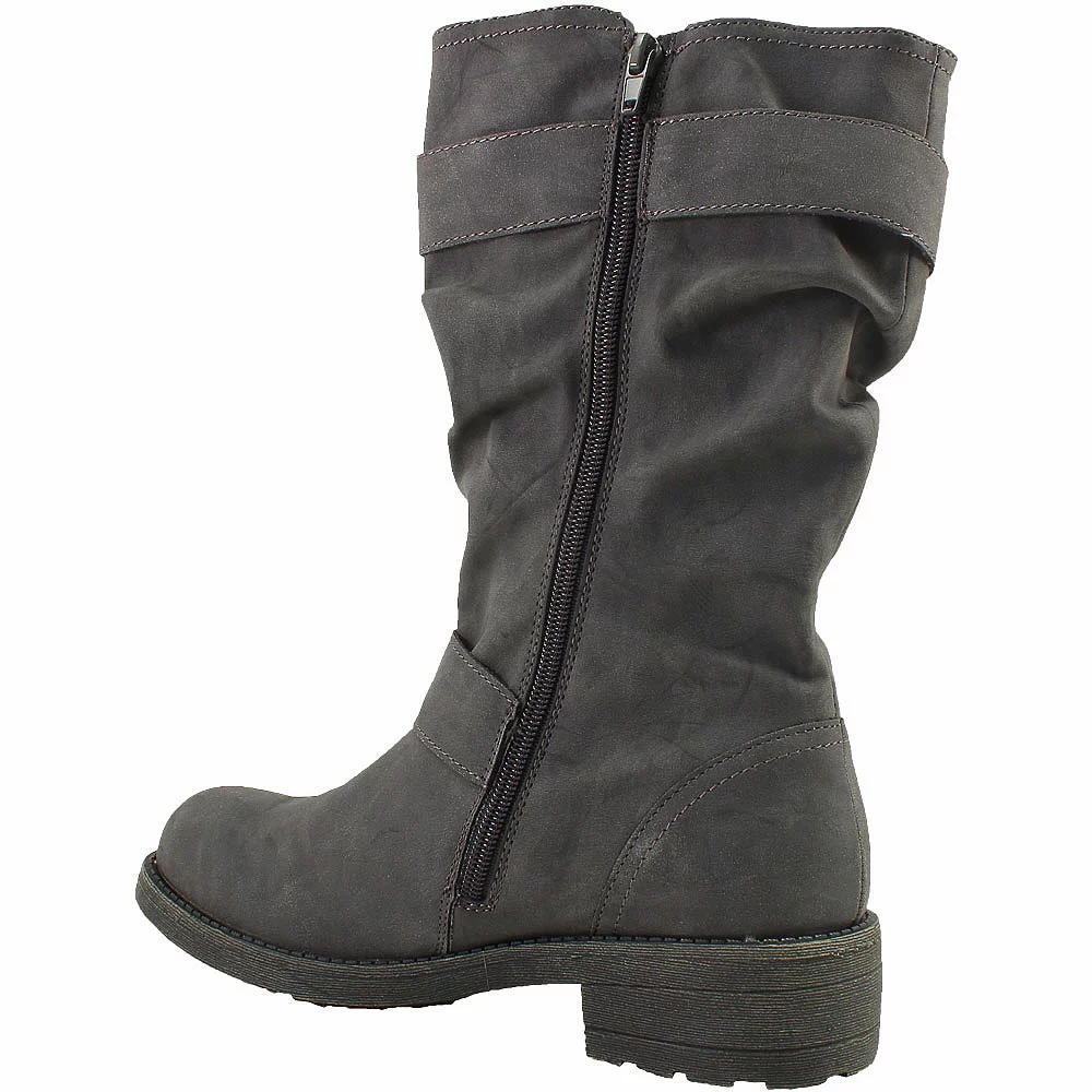 Rocket Dog Trumble Tall Dress Boots - Womens Charcoal 3 Rocket Dog Trumble Tall Dress Boots - Womens Charcoal - Image 3